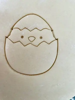 Chick Egg Cookie Cutter  Fondant Cake Decorating Easter • £3.99