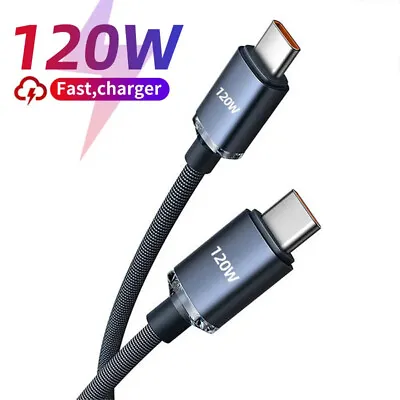 USB-C To USB-C Cable Fast Charger Type C To Type C Charging Cord Rapid Charger • $1.99