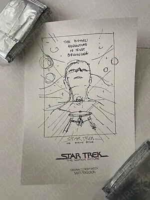 Star Trek Matt Ferguson Original Concept Sketch Movie Poster Print Art Mondo • $19.99