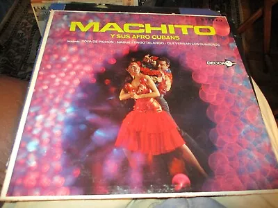 1964 MACHITO Y SUS AFRO CUBANS LP Decca DL 74505 Latin NM/VG • $25.99