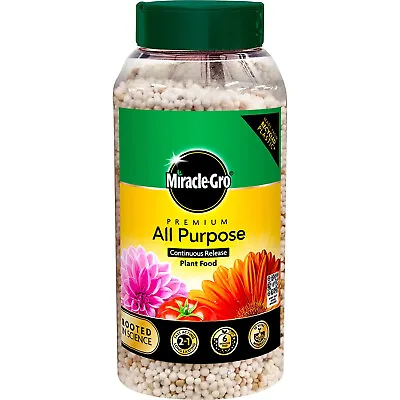 Miracle-Gro Premium Fast Acting Plant Food All Purpose Fertilisers 900g • £10.50