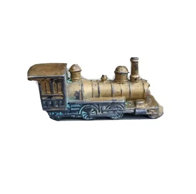 Antique 1877 Miniature Tiny Cast Metal Locomotive Train Engine Toy *READ* • $18.40