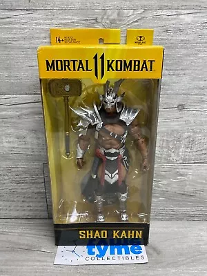 McFarlane Mortal Kombat 11 GAME TOY SHAO KAHN 7  Action Figure  SILVER VARIANT • $28