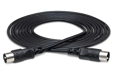 Hosa MID-315BK 5-Pin DIN To 5-Pin DIN MIDI Cable 15 Feet • $14.88