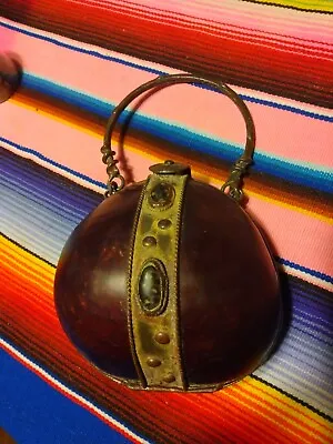 Rare Vintage Maya Evangelista Amber Hard Shell Resin Bag. 5x9x3.  • $124.99
