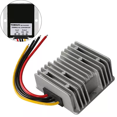 DC 12V To 24V Boost Converter Waterproof Voltage Transformer Converter 10A 240W • £17.86