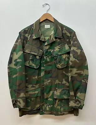 Jungle Fatigue Shirt ERDL Pattern Size Small/Regular US Army 1970 U-71 • $85