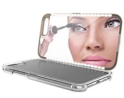 Iphone Cases For  6/7/8 And 6/7/8plus With LED Mirror CaseLight Up For Selfie • £11