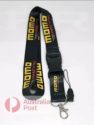 MOMO Racing Lanyard Neck Strap ID JDM Card USB Stick Keys GIFT AU Seller NOS MO • $14.95