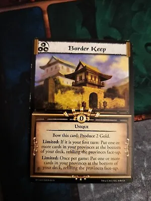 L5R CCG TCG. Legends Of The Five Rings: Border Keep • £1