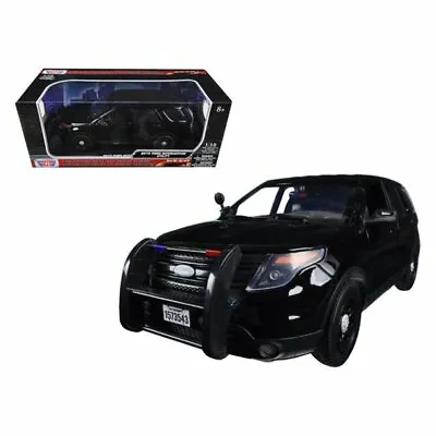 Motormax 73543 1:18 2015 Ford Explorer Police Interceptor Unmarked Sleek Top 10  • $39.99