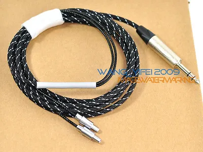 2.5M Upgrade Replace Cable For HD800 Headphones With Neutrik 6.3mm 1/4  Plug • $169