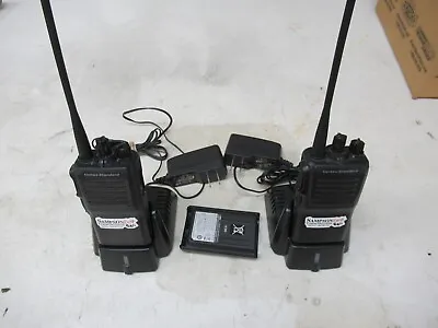 Set Of Two Vertex VX-230 Radios With Chargers And Spare Battery. • $100
