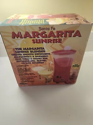 New Salton Santa Fe Margarita Sunrise Frozen Concoction Maker Bonus Chopper • $45