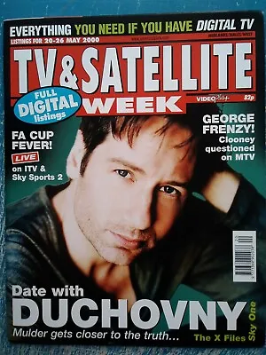 X-files Tv And Satellite Week Magazine May 2000 Scarce Brand New Unread  • £3.99