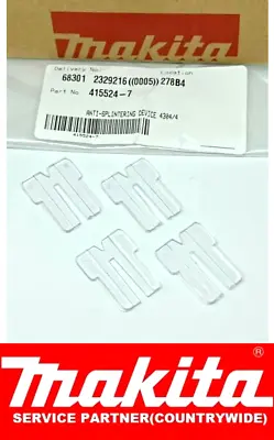 4X Makita Jigsaw Anti Splinter Device Chip Screen 4331D 4333D NJV140 4304 4350 • £8.86