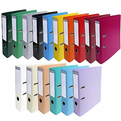 Exacompta A4 Perm Touch PVC Lever Arch File - 2 Rings - 70mm Spine - 23 Colours  • £6.99