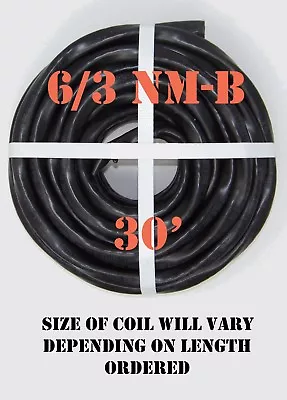 6/3 NM-B X 30' Southwire  Romex®  Electrical Cable • $130.50