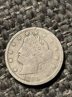 1895 Liberty Head V Nickel Coin • $1.99