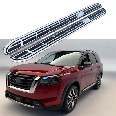 Fits For Nissan Pathfinder 2022+ Running Board Side Step Nerf Bar Stairs 2PCS • $606.57