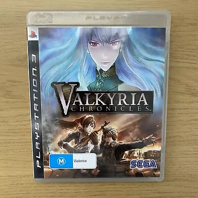 Valkyria Chronicles - Playstation 3 - Complete With Manual - PAL - Free Postage • $14.95