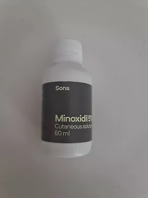 Sons Minoxidil 5% Cutaneous Solution Hair Regrowth & Thickener Formula For... • £20