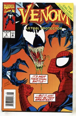 Venom: Lethal Protector #6 --Last Issue --Comic Book--1993--Newsstand • $27.50
