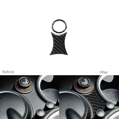 For Mini Cooper R55 R56 R57 2007-10 Carbon Fiber Cigarette Lighter Panel Trim  • $8.74