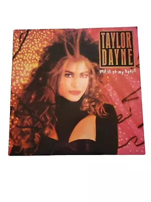 TAYLOR DAYNE  Tell It To My Heart  Vinyl LP 1987 Arista ‎AL-8529 VG+ Tested  • $17.99