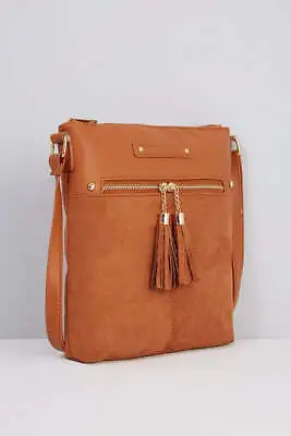 Cross-body Bag With Tassel Zipper. • £14.50