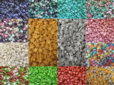 £3.25 • Buy Cupcake Sprinkles Edible Mini Glimmer Stars Cake Toppers Decorations Birthday