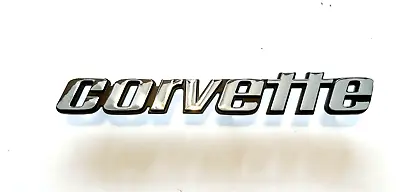 1x 1976 Late - 1979 Corvette Rear Bumper Emblems Badges C3 New • $32.85