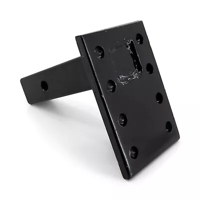 Pintle Hook Military Hitch Adjustable Adapter Receiver Mount 8 Hole 2 X2  Shank • $75.82