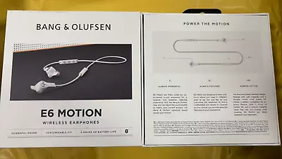 B&O Beoplay E6 In-Ear Wireless Earphones White *FOR PARTS ONLY* SET OF 7 PCS • £39.99
