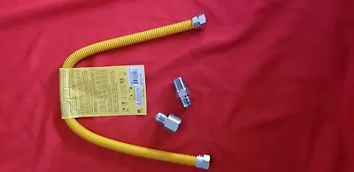 24  Flexible Gas Line 1/2 Dryergas Stovegas Water Heater LP PROPANE GAS NEW • $21