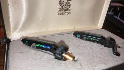 Stanton Groovemaster Ii Cartridge Pair And Groovemaster Ii Gii-rm Styli In Case • $280