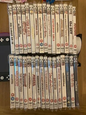 32 Arrow Video DVD's New And Sealed • £19.99