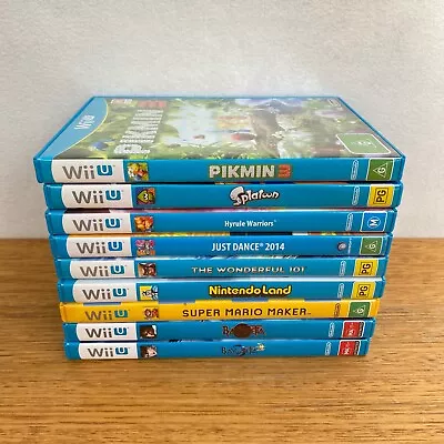 Nintendo Wii U Game With Case Pick / Choose Your Videogame Select Your Title • $25.99