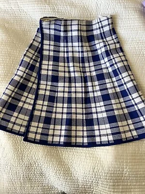 $120 • Buy Scanlan Theodore Crepe Knit Wrap Look Mini Skirt Xs