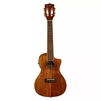 $720.84 • Buy Kala KA-KCGE-C Electric-Acoustic Koa Concert Ukulele C/w Transit Case
