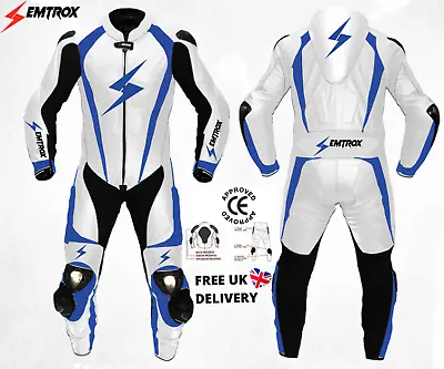 Kids & Adult White Motorbike Racing Gear Mini Motorcycle Leather Suits CE Armors • $385.97