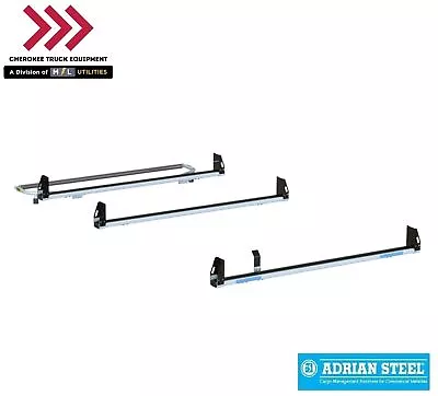 Adrian Steel 3B6RRFTW 3-Bar W/ 6  Uprights (6) & Rear Roller White High • $1199.95