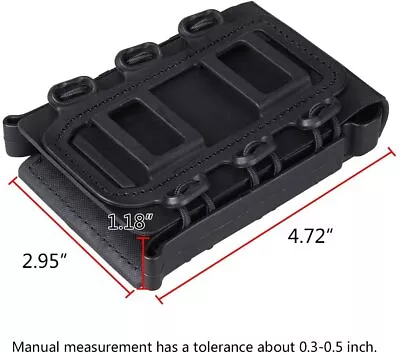 Tactical Molle Magazine Pouch For 5.56 7.62 Rifle Magazine Holder Mag Carrier • $14.96