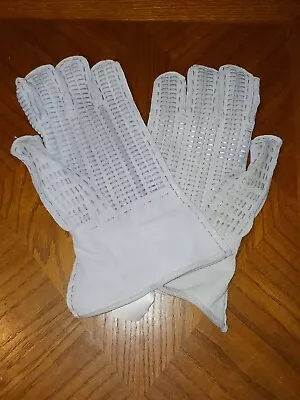 New US Military Barb Razor Concertina Wire Leather Handling Gloves • $30