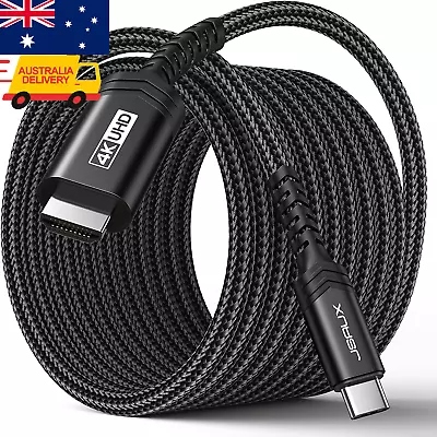 USB-C To HDMI Cable 3M 4K@60Hz HDMI To USBC Cord USB 3.1 Type-C To HDMI 2.0 Cord • $29.99