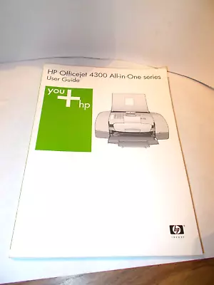 HP Officejet 4300 All-In-One Series User Guide  PAPERBACK  BOOK • $11.99