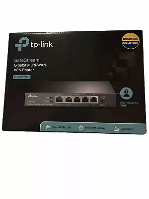 TP-LINK TL-R600 SafeStream Gigabit Multi-WAN VPN Router • $10.95