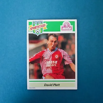 £9.99 • Buy David Platt Aston Villa 1989 / 1990 Kenner / Tonka Sportstars Football Card