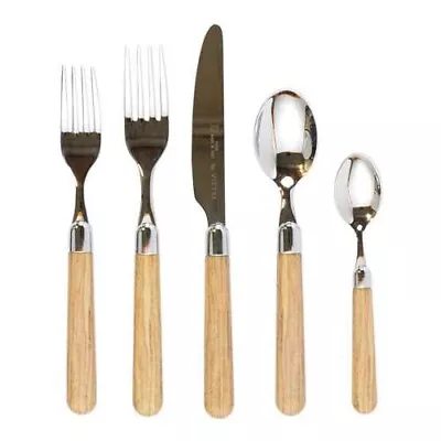 Vietri Albero Oak 5 Piece Place Setting *NEW* MSRP $89 • $53