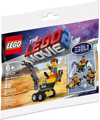 LEGO 30529 The Lego Movie 2 Mini Master-Building Emmet- New (Free Shipping) • $12